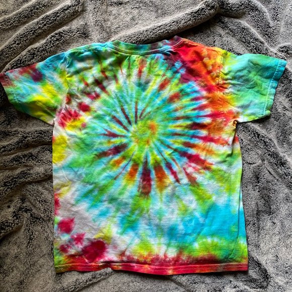 Starter Kids Tie Dye Short Sleeve T-shirt Medium - Picture 3 of 3